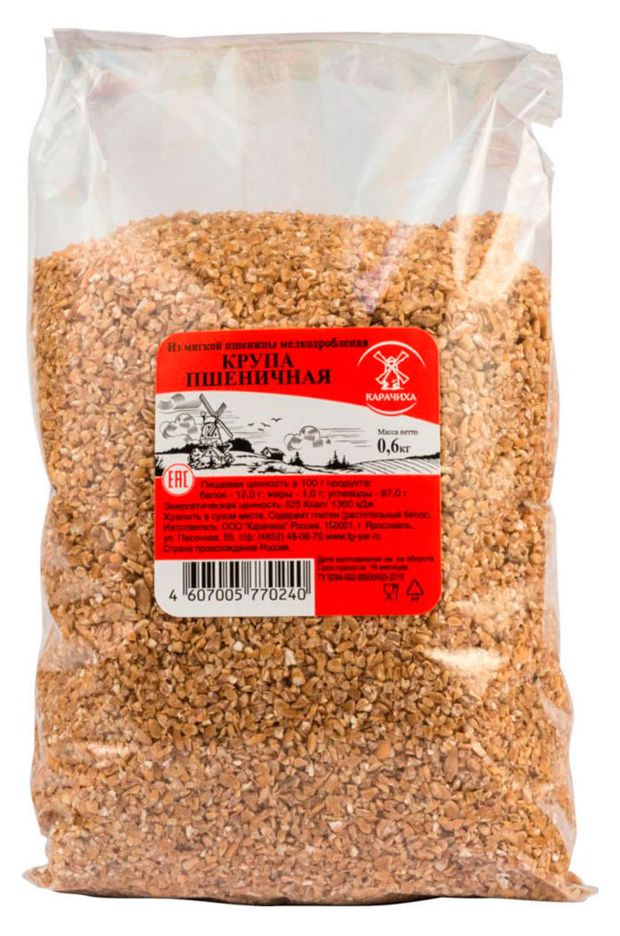 Крупа пшеничная Карачиха 600 г 32₽