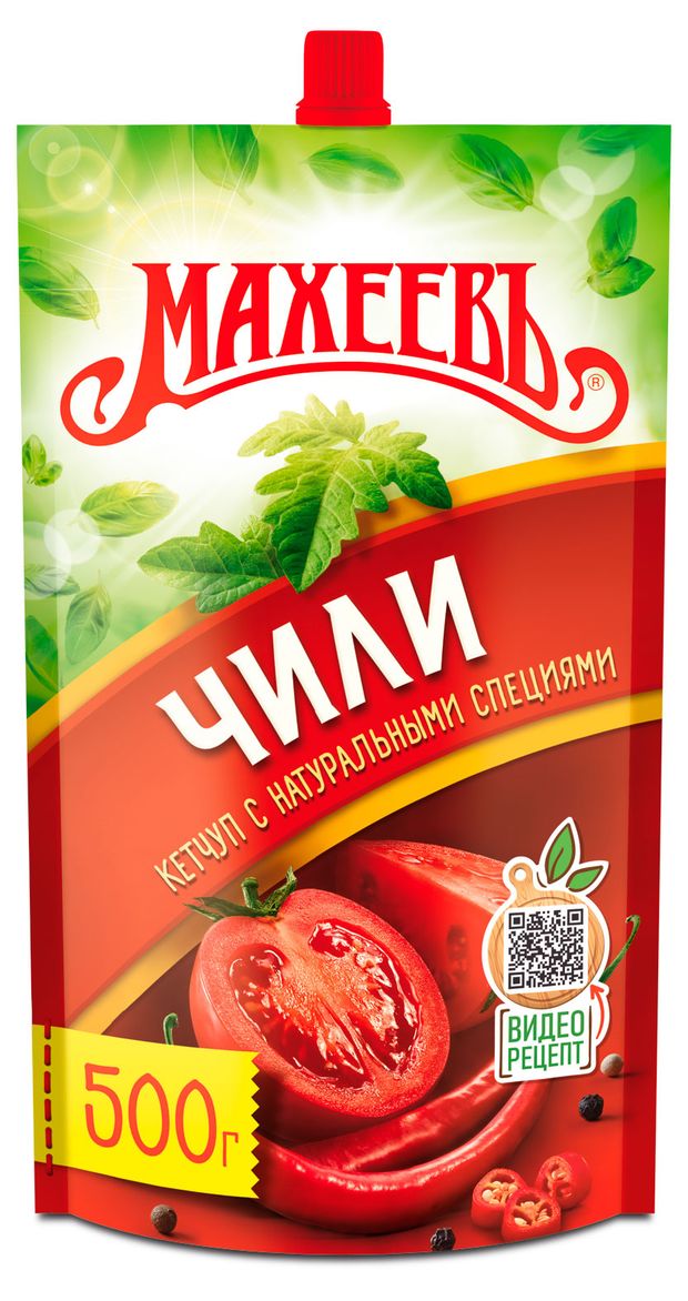 Кетчуп томатный МАХЕЕВЪ Чили 500 г 120₽