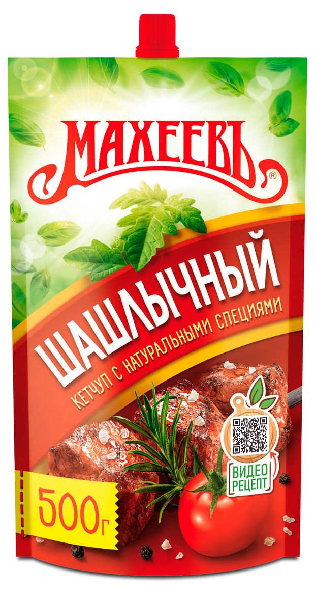Кетчуп томатный МАХЕЕВЪ Шашлычный 500 г 120₽