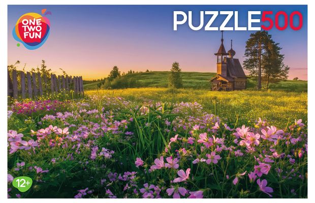 Пазл детский ONE TWO FUN Страны 500 элементов в ассортименте 250₽