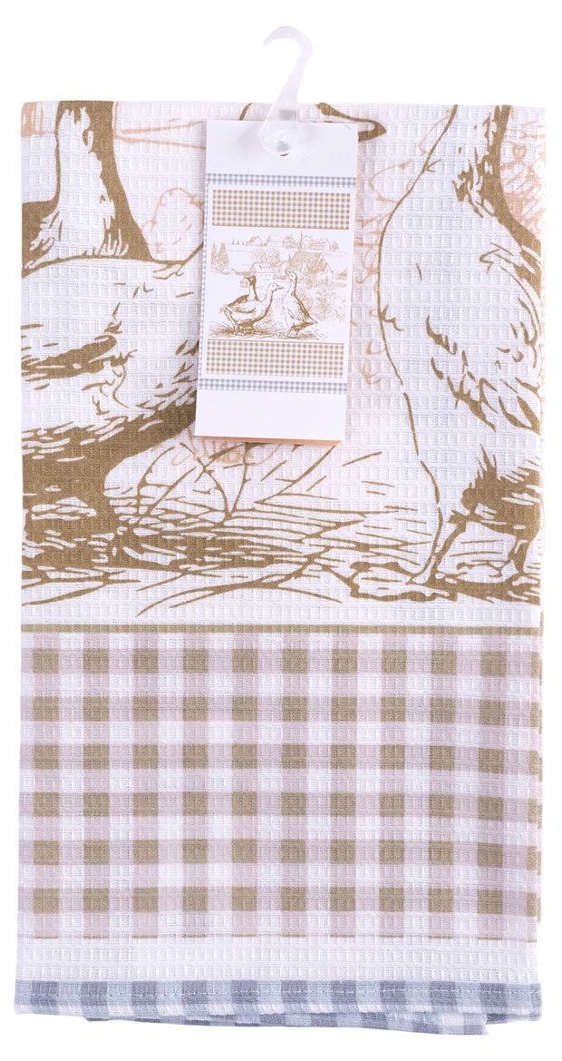 Полотенце вафельное Comfort Life 47х60 см, 1 шт в ассортименте