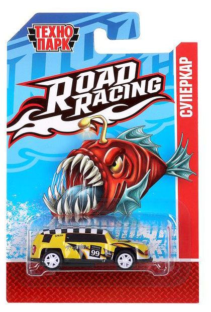 Машина Технопарк Road Racing Суперкар, 1 шт в ассортименте