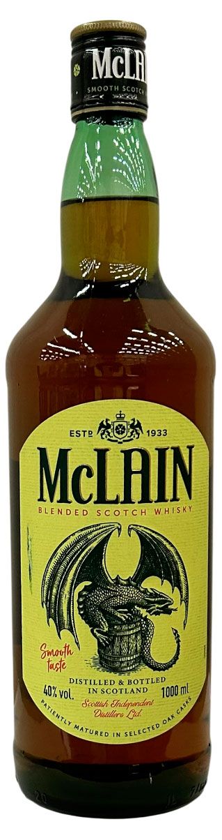 Виски шотландский McLain купажированный Великобритания, 1 л