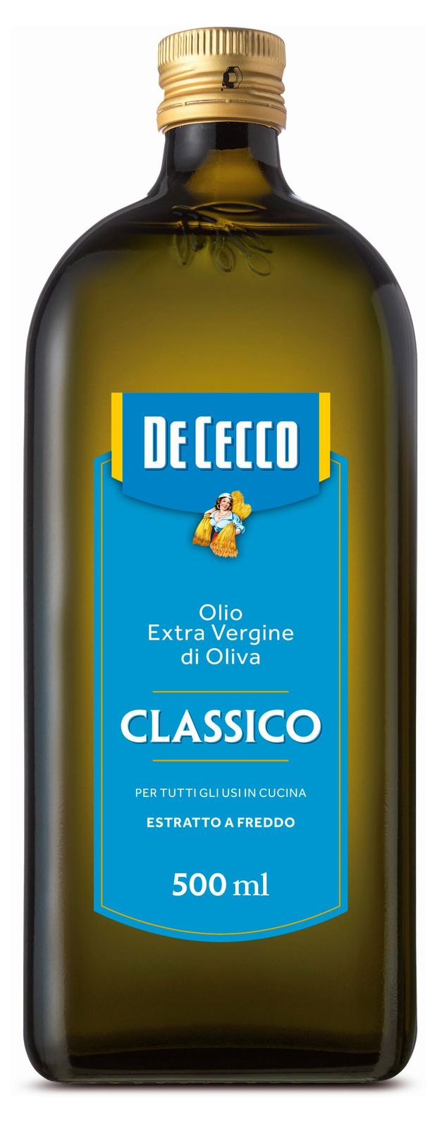 Масло оливковое De Cecco Classico нерафинированное 500 мл 1100₽