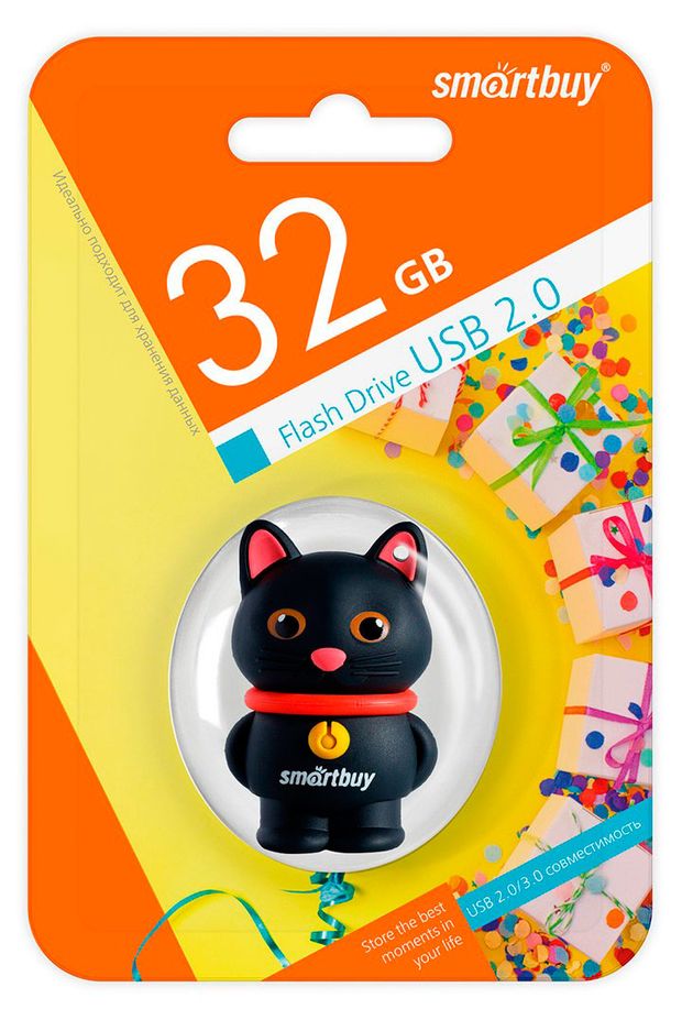 Флеш-накопитель SmartBuy Wild series UFD 20 32GB 1000₽