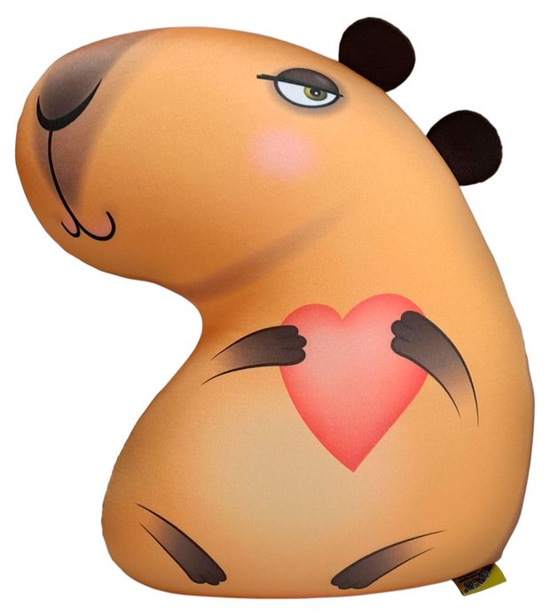 Игрушка антистрессовая Штучки, к которым тянутся ручки Капибара Фасолька, 33х23 см