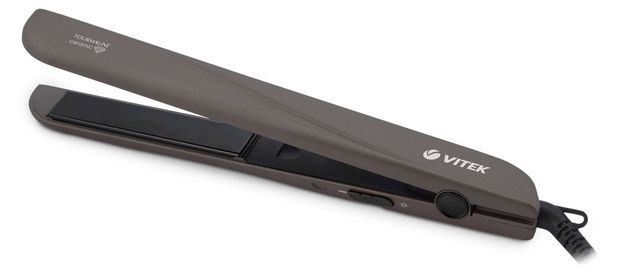 Выпрямитель для волос Vitek VT-2300 35Вт керамико-турмалиновое покрытие черный 1000₽