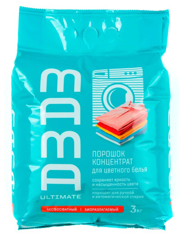 Стиральный порошок Mama Ultimate для цветного белья, 3 кг