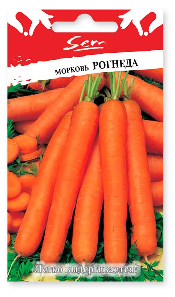 Семена Русский Огород Морковь Рогнеда, 2 г
