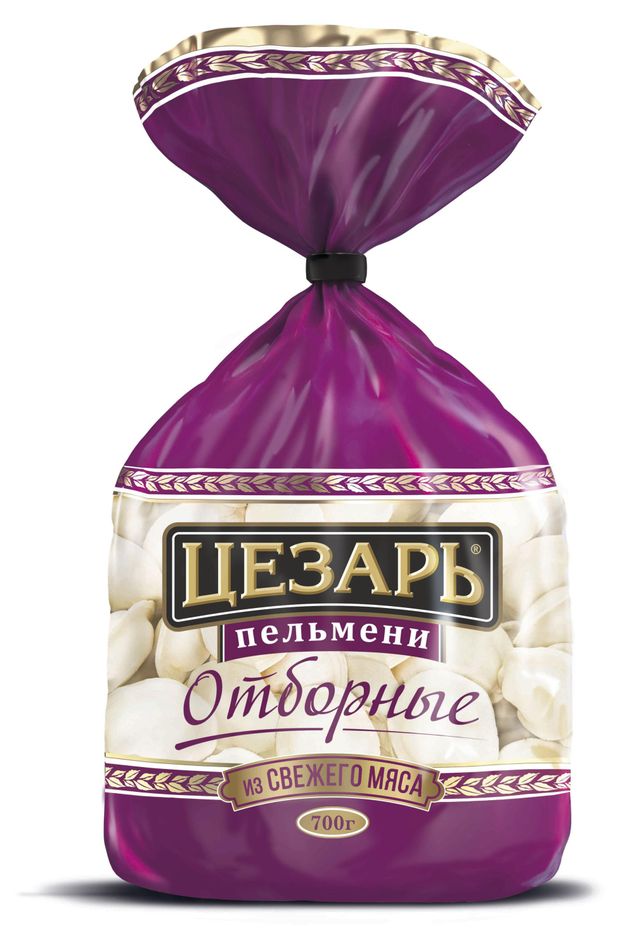 Пельмени Цезарь отборные 700 г 290₽