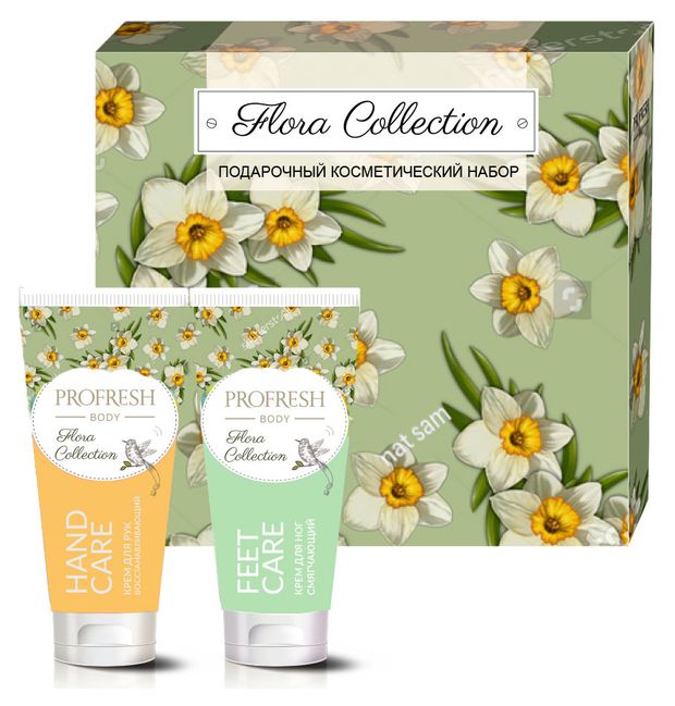 Набор подарочный Profresh Крем для рук восстанавливающий 75 мл + Крем для ног смягчающий 75 мл