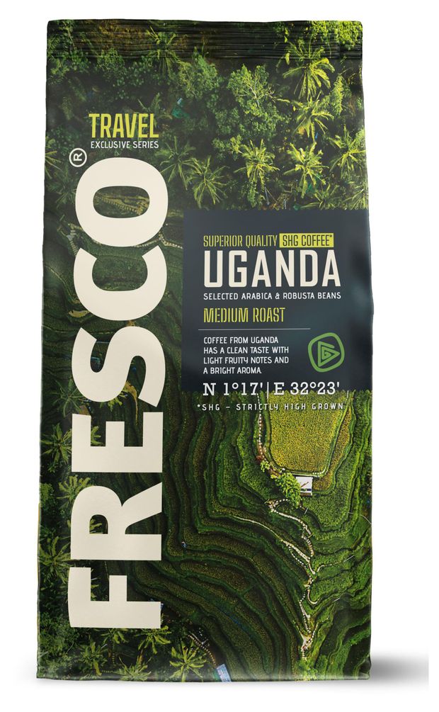 Кофе зерновой Fresco Uganda, 900 г