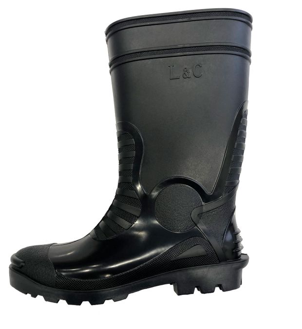 Сапоги резиновые мужские Light Company черные