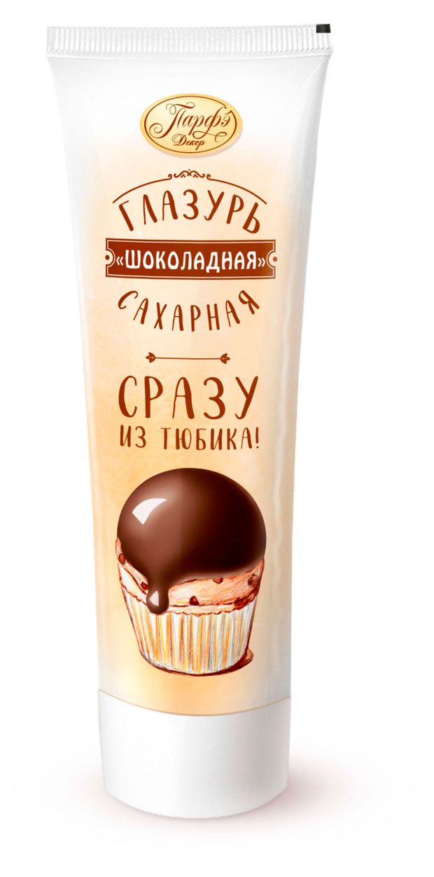 Глазурь сахарная Парфэ шоколадная 120 г 100₽