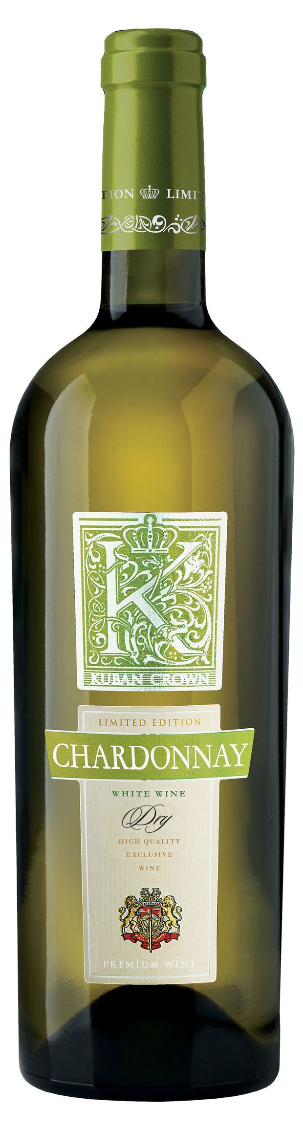 Вино Kuban Crown Шардоне белое сухое Россия, 0,75 л