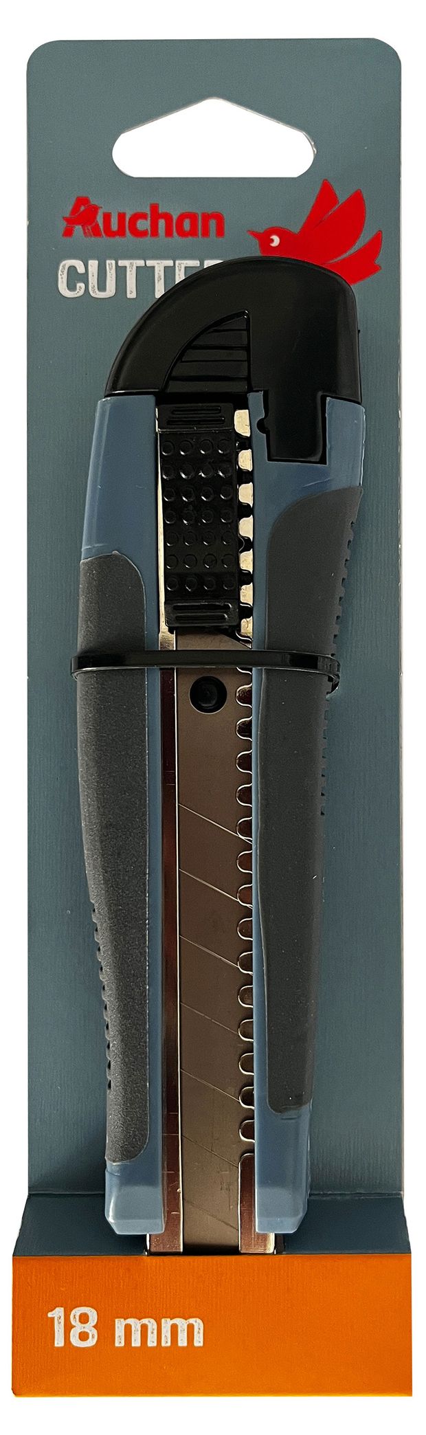 Нож строительный АШАН Красная птица 18 мм 170₽