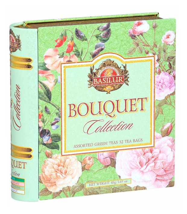 Чайное ассорти Basilur Букет 32 пакета 630₽