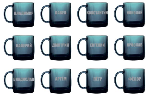 Кружка Royal Rabbit Cup Нордик Лондон топаз Мужские имена 1, 380 мл