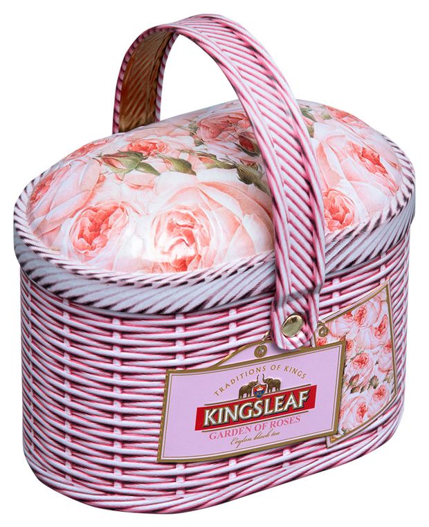 Чай черный KingsLeaf Лукошка - Сад Роз, 100 г