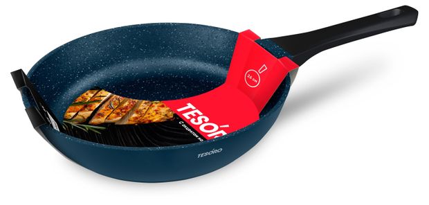 Сковорода Tesoro Total Blue, 26 см