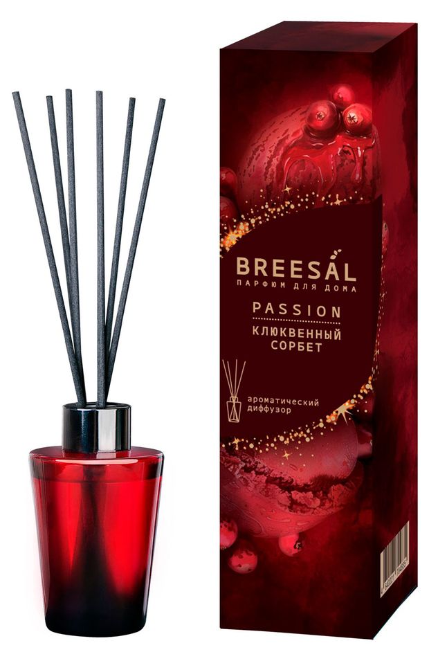 Диффузор ароматический Breesal Passion Клюквенный сорбет, 70 мл