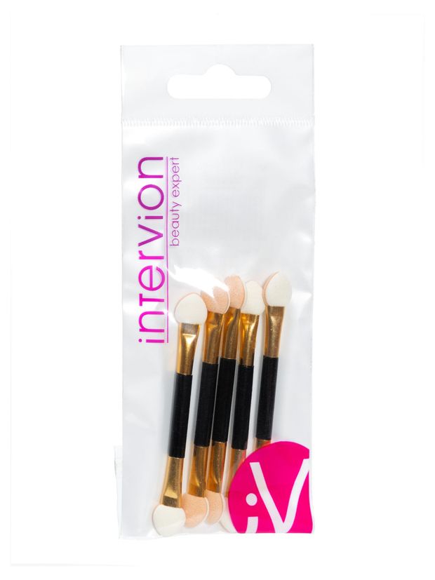 Апликаторы для теней Intervion маленькие, 5 шт