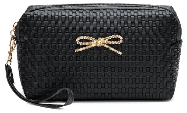 Косметичка Intervion с бантиком, 1 шт