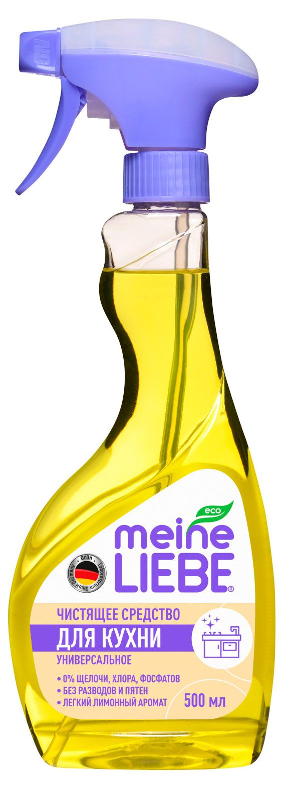 Чистящий ЭКО-спрей Meine Liebe для кухни Универсальный гипоаллергенный 500 мл 399₽