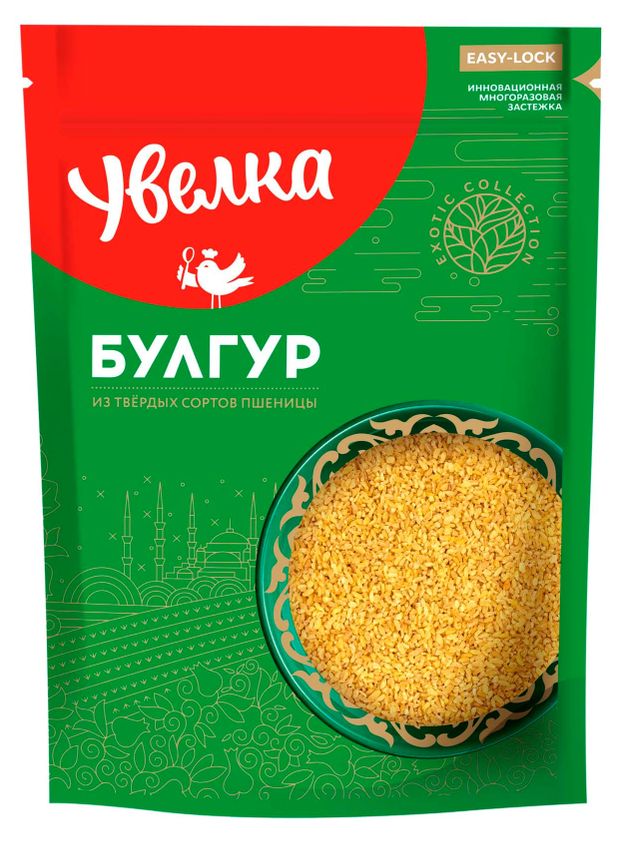 Крупа пшеничная Увелка булгур 450 г 180₽