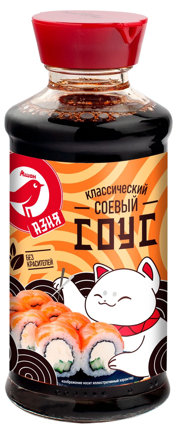 Соус соевый АШАН Красная птица 150 мл 130₽