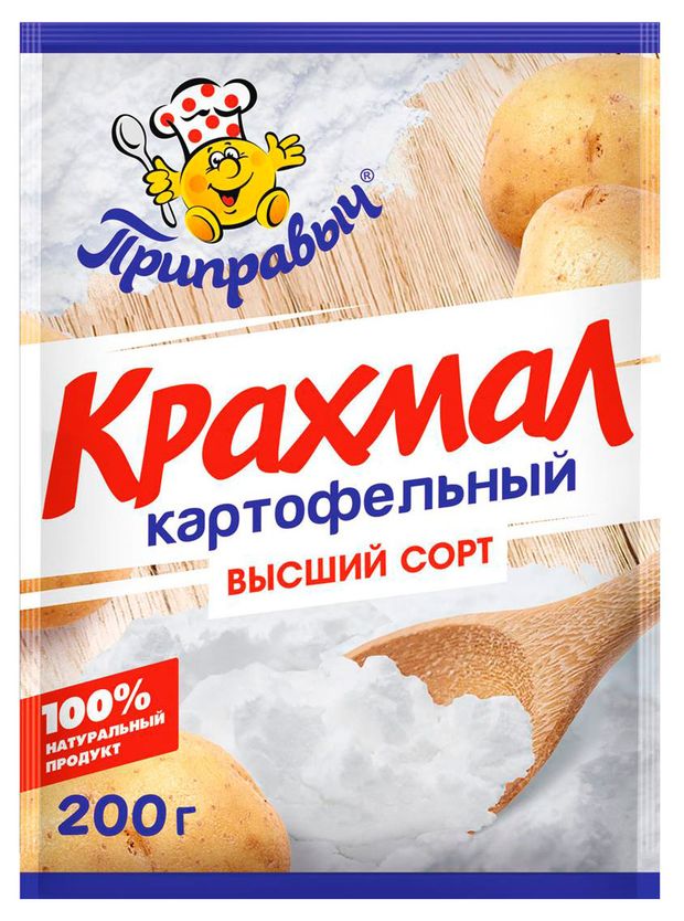 Крахмал Приправыч картофельный, 200 г