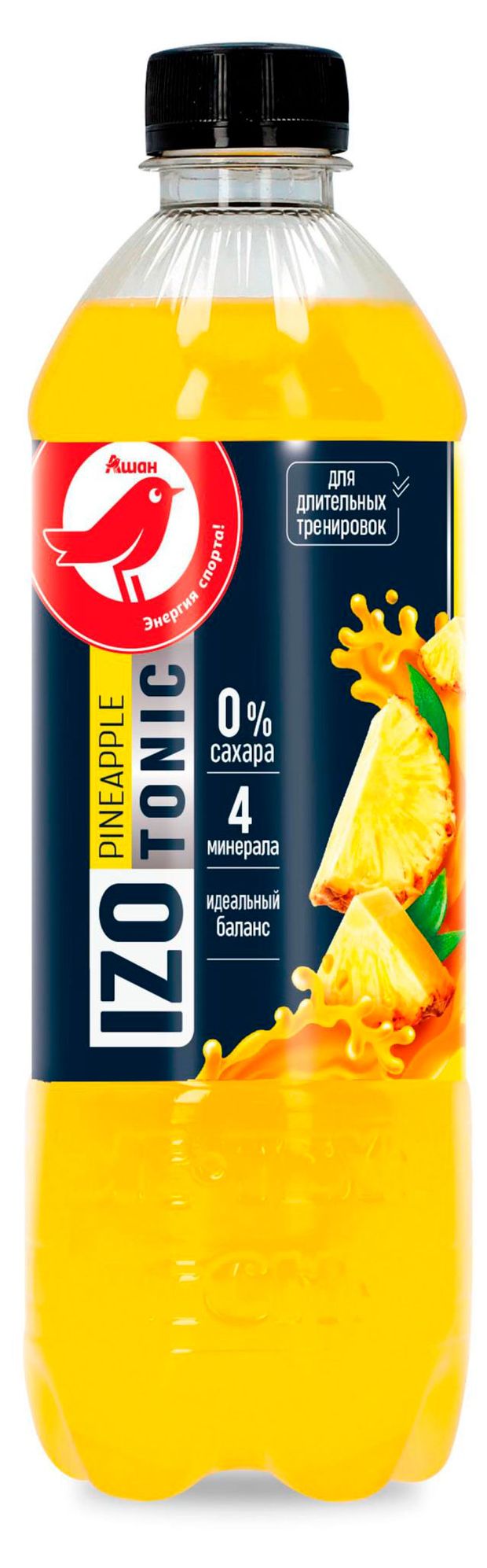 Изотоник АШАН Красная птица со вкусом ананаса 500 мл 100₽