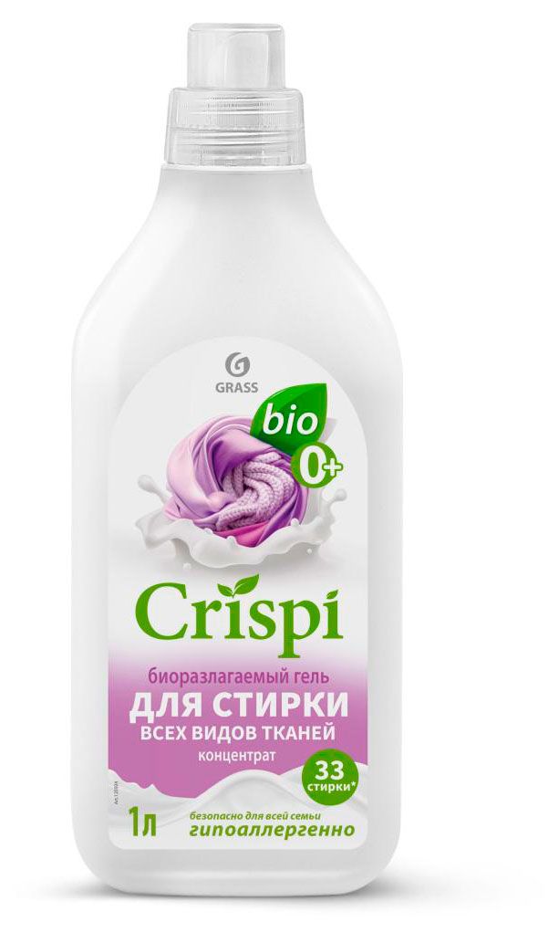 Гель концентрат для стирки Grass Crispi Универсальный 1 л 280₽
