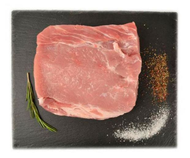 Корейка свиная АШАН Красная птица бескостная охлажденная 1 упаковка 096 кг 399₽