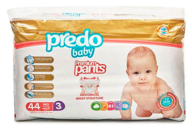 Подгузники-трусики Predo Baby 3 (4-9 кг), 44 шт