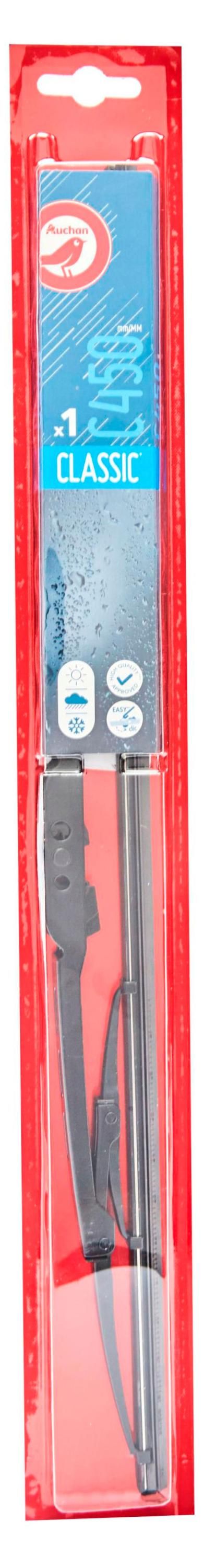 Щетка стеклоочистителя АШАН Красная птица каркасная 450 мм 100₽