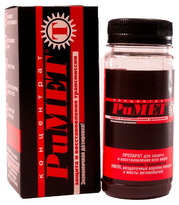 Противоизносный препарат РиМЕТ Т концентрат для трансмиссионного масла 100 мл 300₽