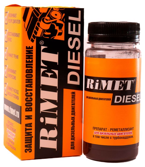 Противоизносный препарат РиМЕТ DIESEL для дизельных двигателей 100 мл 485₽