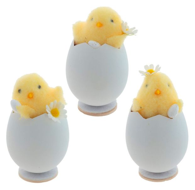 Фигурка цыпленок, 6х10 см в ассортименте