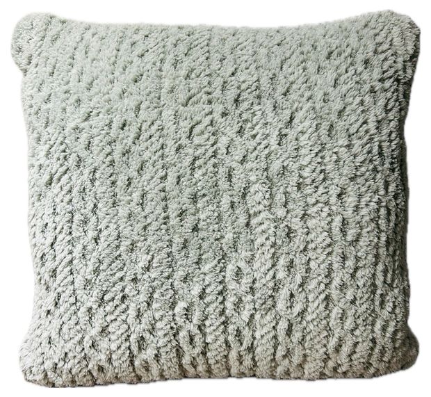 Подушка декоративная Столица Текстиля Косы серая, 50х50 см