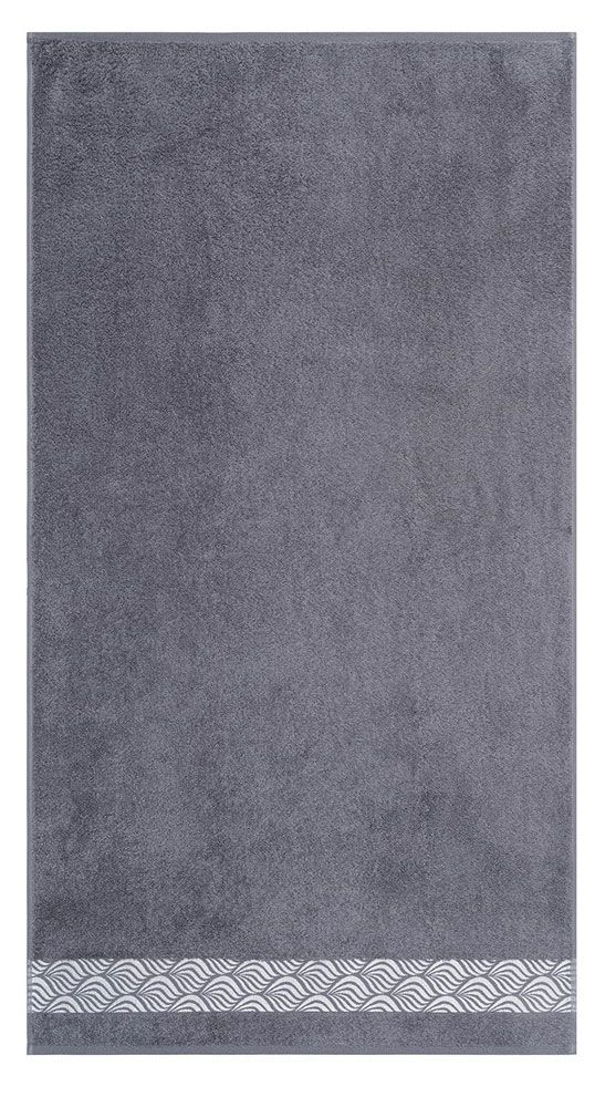 Полотенце махровое DM серое, 50х90 см