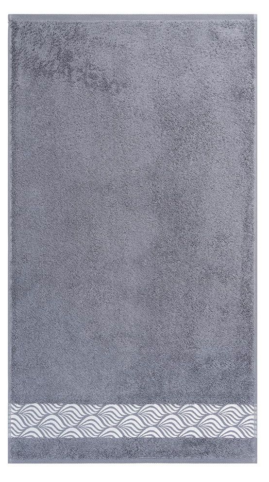 Полотенце махровое DM серое, 70х130 см