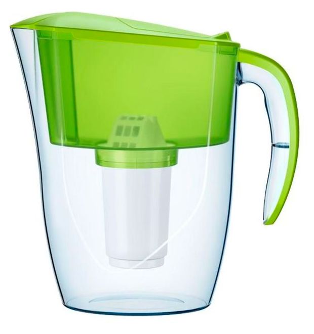 Кувшин для воды Аквафор Смайл салатовый, 2,9 л