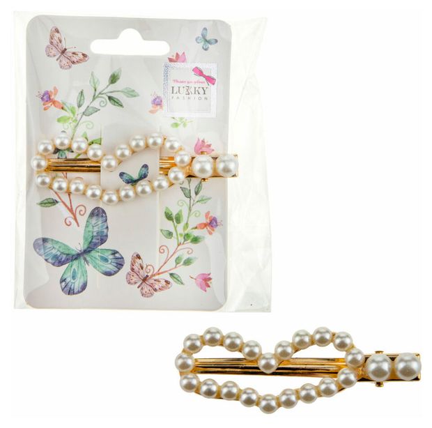 Заколка-зажим Lukky Fashion сердце 1 шт 145₽