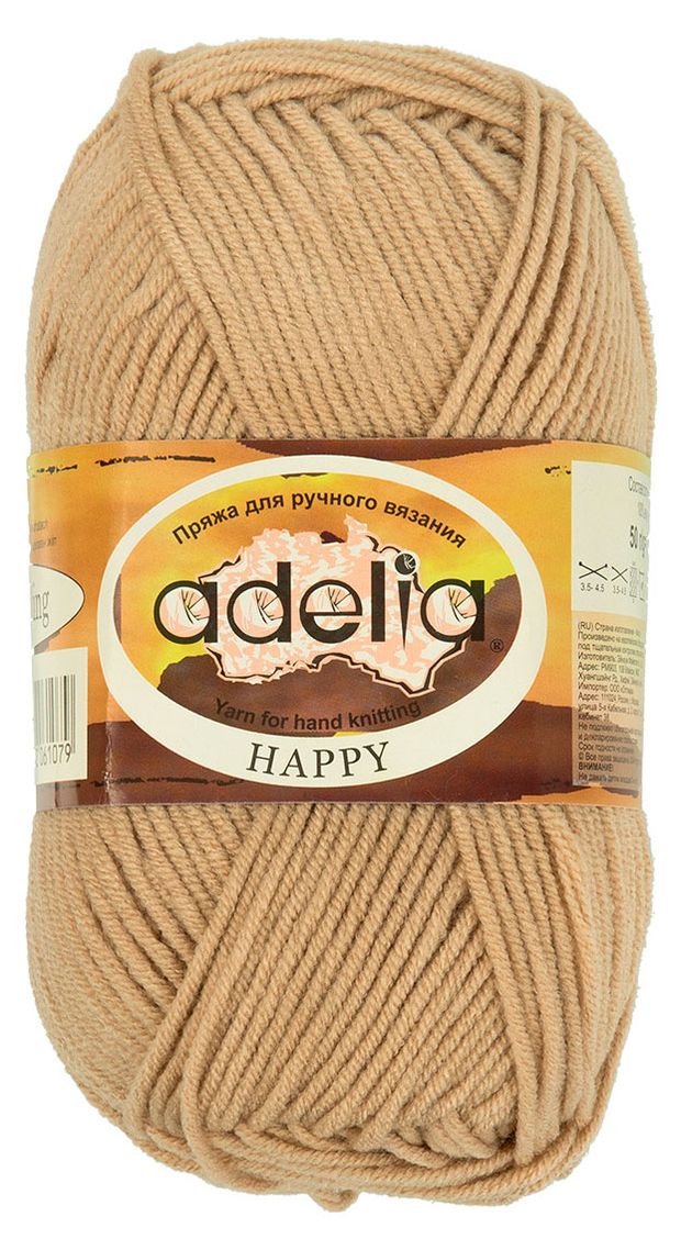 Пряжа Adelia Happy 50 г, 1 шт в ассортименте