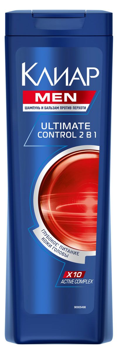Шампунь против перхоти Клиар Men Ultimate control, 400 мл