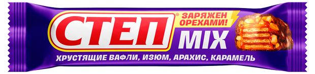 Шоколадный батончик СТЕП MIX, 40 г