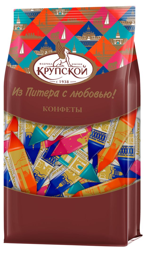 Конфеты Фабрика имени Крупской Ленинградские, 200 г