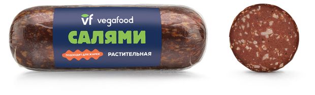 Колбаса растительная Vegafood Vegan Салями для жарки, 250 г