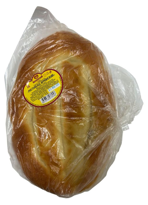Хлеб белый пшеничный пресный Королёвский хлеб Лепешка Матнакаш Армянский, 350 г